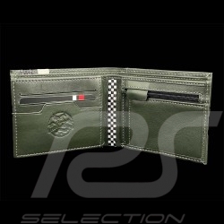 Brieftasche 24h Le Mans Compact Leder Grün Bignan 26775-3037