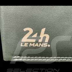Portefeuille 24h Le Mans Compact Cuir Vert Bignan 26775-3037