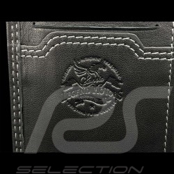 Wallet Steve McQueen Le Mans Compact Black Leather Tyler 26774-1504