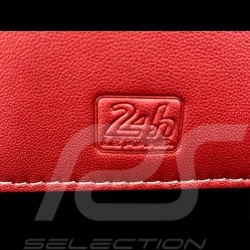 Wallet 24h Le Mans Leather Dark Red Walcker 26777-4010