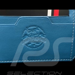 Wallet 24h Le Mans Compact Gitane Blue Leather Bignan 26775-3183