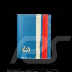 Brieftasche 24h Le Mans Leder Gitanenblau Walcker 26777-3183