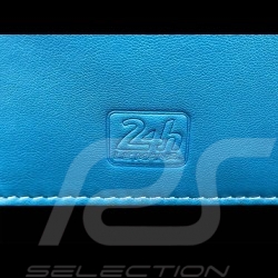Wallet 24h Le Mans Gitane Blue Leather Walcker 26777-3183