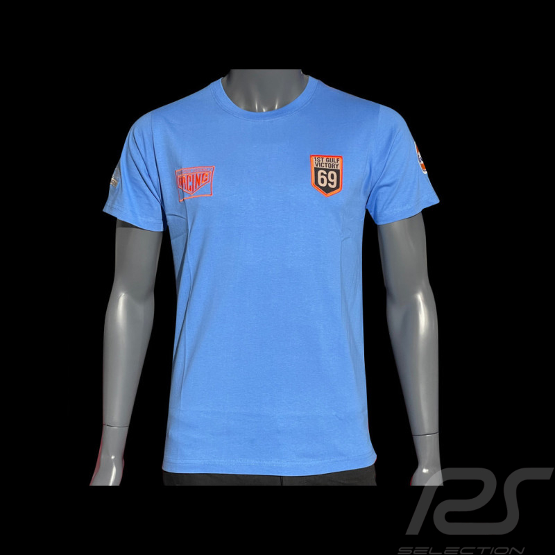 T-Shirt Gulf 1st Victory n°69 x Le Florio Giro di Sicilia V2 Cobalt blue - men