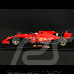 Sebastian Vettel Ferrari SF90 n° 5 1000. F1 GP 3. GP China 2019 F1 1/18 LookSmart LS18F1019