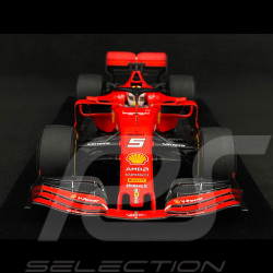 Sebastian Vettel Ferrari SF90 n° 5 1000ème GP F1 3ème GP Chine 2019 F1 1/18 LookSmart LS18F1019