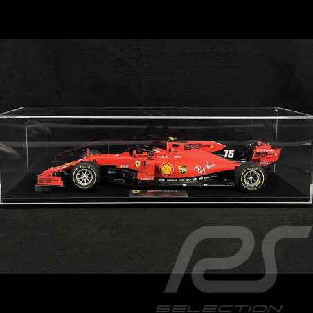 Charles Leclerc Ferrari SF90 n° 16 Vainqueur GP Belgique 2019 F1 1/18 LookSmart LS18F1023