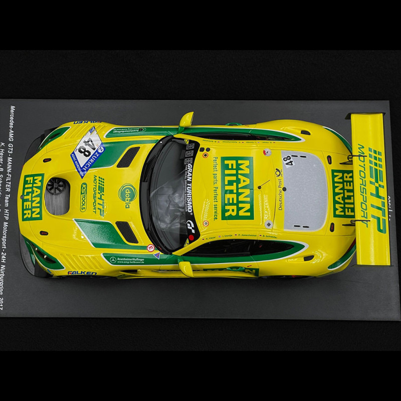 Mercedes AMG GT3 n° 48 24h Nürburgring 2017 1/18 Spark 18SG021