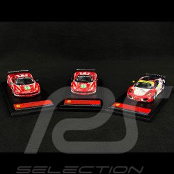 Set von 3 Ferrari 24h Le Mans 2011 1/43 True Scale Models