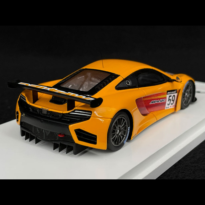 McLaren MP4 - 12C GT3 n°59 Press Edition 2011 Papaya Orange 1/43 TSM Models  TSM114358