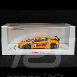 McLaren MP4-12C GT3 n°59 Press Edition 2011 Orange Papaye 1/43 True Scale Models TSM114358