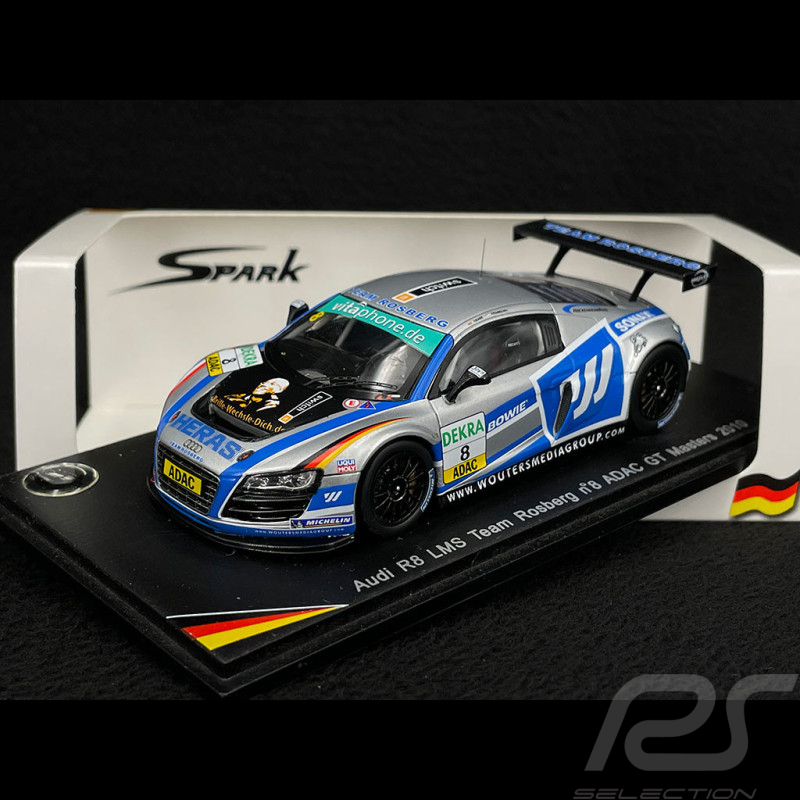 Audi R8 LMS n° 8 ADAC GT Masters 2010 1/43 Spark SG008 Audi R8 LMS n° 8 ADAC GT Masters 2010 1/43 Spark SG008