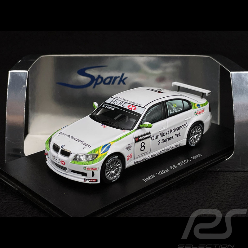 BMW 320i n° 8 WTCC 2009 BMW Team Germany 1/43 Spark S2502