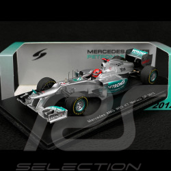 Michael Schumacher Mercedes AMG W03 n° 7 GP Monaco 2012 F1 1/43 Spark S3042