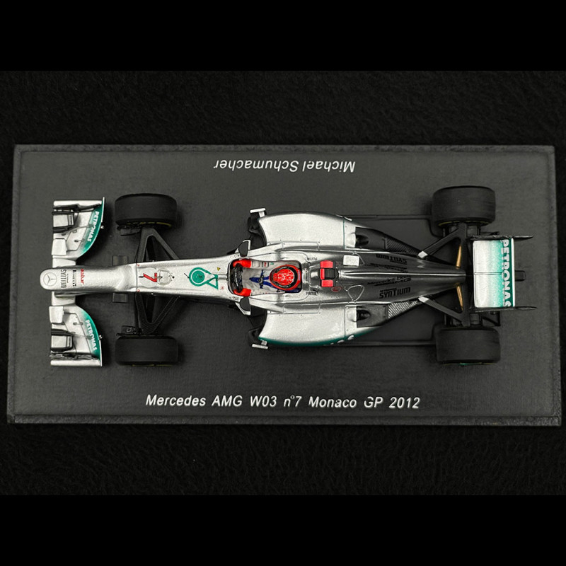 Miniature Schumacher 2012 300GP Mercedes - Minichamps 1/43 - Occasion