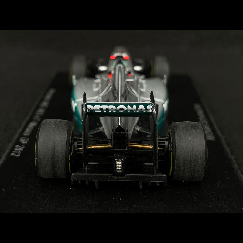 Miniature Schumacher 2012 300GP Mercedes - Minichamps 1/43 - Occasion
