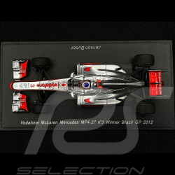 Jenson Button McLaren Mercedes MP4-27 n° 3 Sieger GP Brazil 2012 F1 1/43 Spark S3049