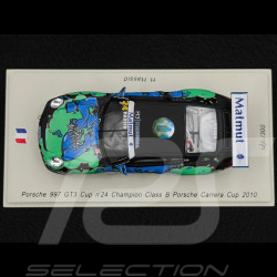 Porsche 997 GT3 Cup Champion Class B Carrera Cup 2010 n° 24 1/43 Spark SF069