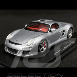 Porsche 997 RUF CTR3 Présentation 2007 gris argent 1/43 Spark S0714