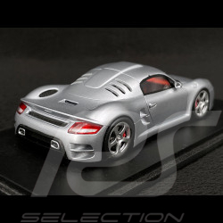 Porsche 997 RUF CTR3 Presentation 2007 silver grey 1/43 Spark S0714