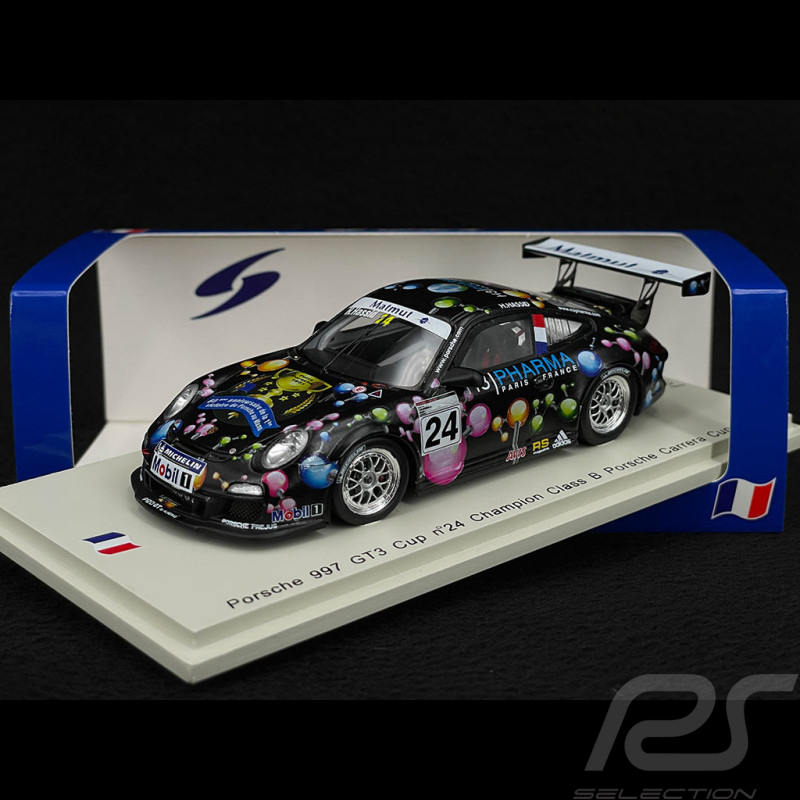 Porsche 911 GT3 Cup Type 997 n° 24 Sieger Carrera Cup 2011 1/43 Spark SF070 Porsche 911 GT3 Cup Type 997 n° 24 Sieger Carrera Cup 2011 1/43 Spark SF070
