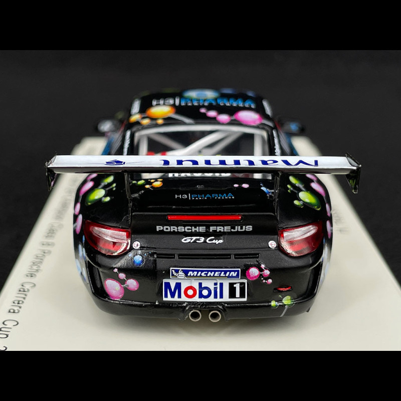 Porsche 911 997 GT3 RSR Miniature 1/43 - 24h Du Mans 2011 - Spark / Minichamps