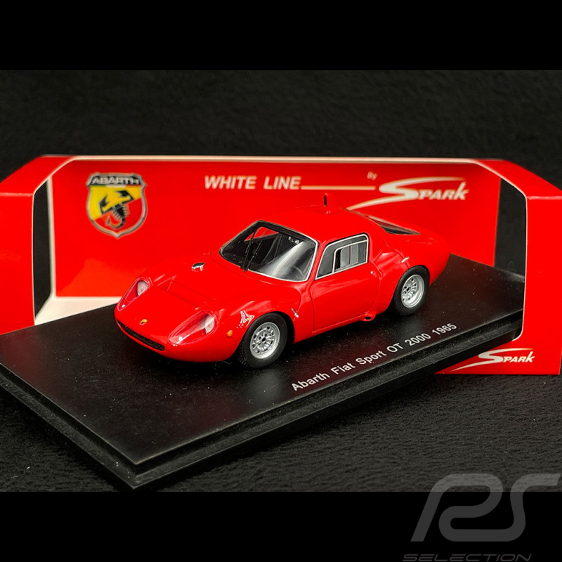 Fiat OT 2000 Abarth 1970 Rouge 1/43 Spark S1314
