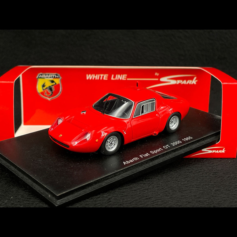 Fiat OT 2000 Abarth 1970 Rot 1/43 Spark S1314