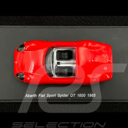 Fiat OT 1600 Abarth Sport Spider 1965 Red 1/43 Spark S1319