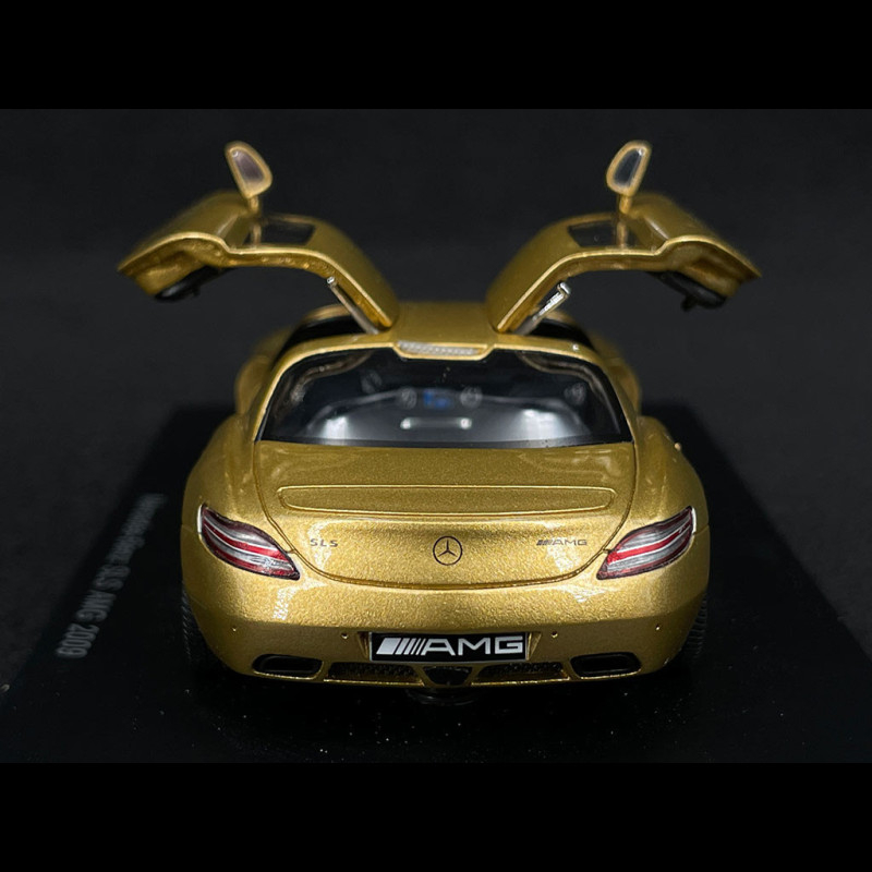 Mercedes-Benz SLS AMG 2009 Gold 1/43 Spark S1023