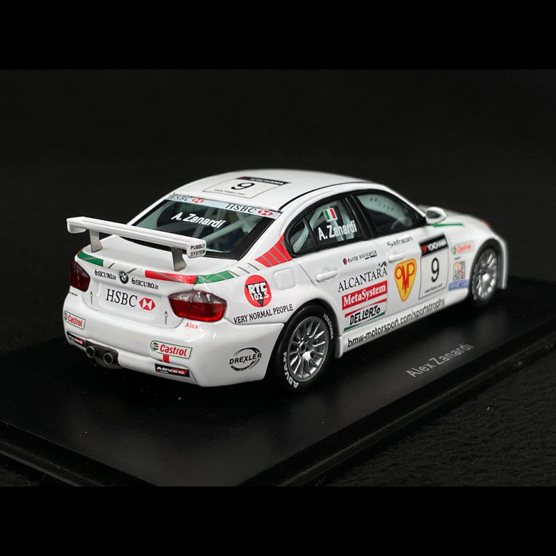 BMW 320i n° 9 WTCC 2009 BMW Team Italy-Spain 1/43 Spark S2504