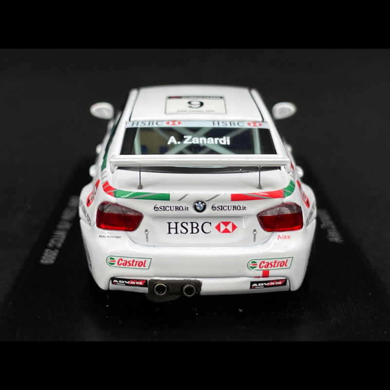 BMW 320i n° 9 WTCC 2009 BMW Team Italy-Spain 1/43 Spark S2504