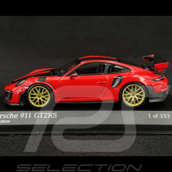 Porsche 911 GT2 RS Type 991 Weissach Package 2018 Guards Red 1/43 Minichamps 413067291