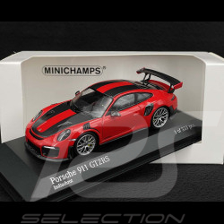 Porsche 911 GT2 RS Type 991 Weissach Package 2018 Rouge Indien 1/43 Minichamps 413067290