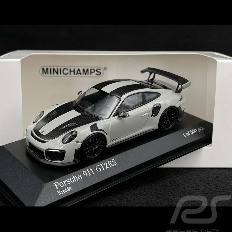 Porsche 911 GT2 RS Type 991 Weissach Package 2018 Gris Craie 1/43 Minichamps 413067289