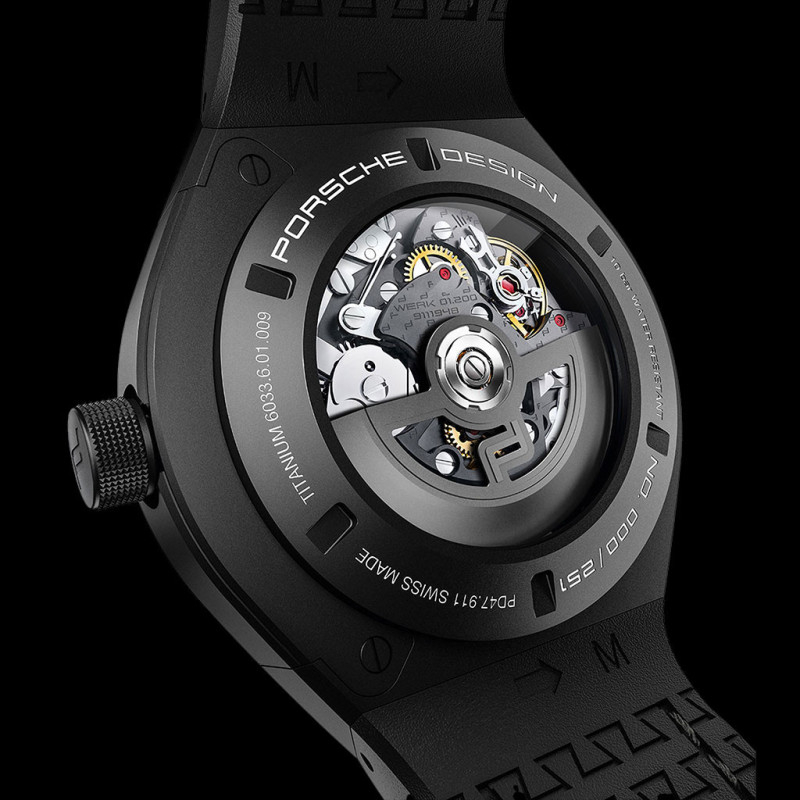 Alexander Porsche Porsche Design Uhr Schwarz Porsche Design - Main Image