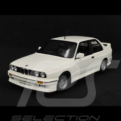 BMW M3 E30 1987 White 1/18 Minichamps 180020307