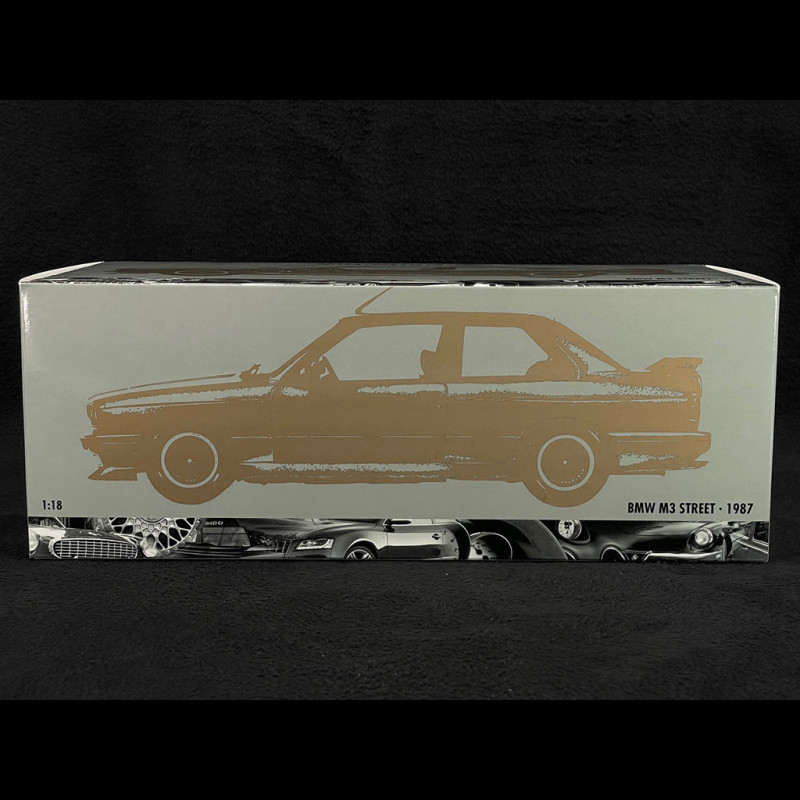 BMW M3 E30 1987 White 1/18 Minichamps 180020307