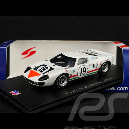 Ford GT40 n° 19, 12 ore di...