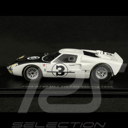 Ford GT40 Mk II n° 3 2ème 12h Sebring 1966 1/43 Spark US255