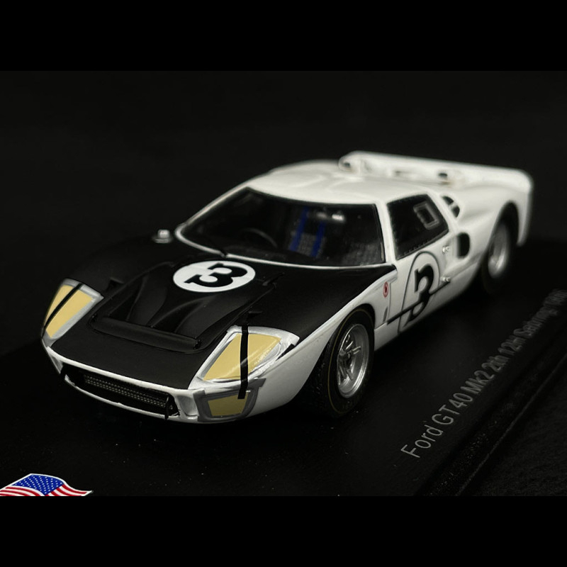 Ford GT40 n°4 1000km de Spa Francorchamps 1967 1/43 Spark SB184