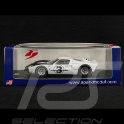 Ford GT40 Mk II n° 3 2ème 12h Sebring 1966 1/43 Spark US255