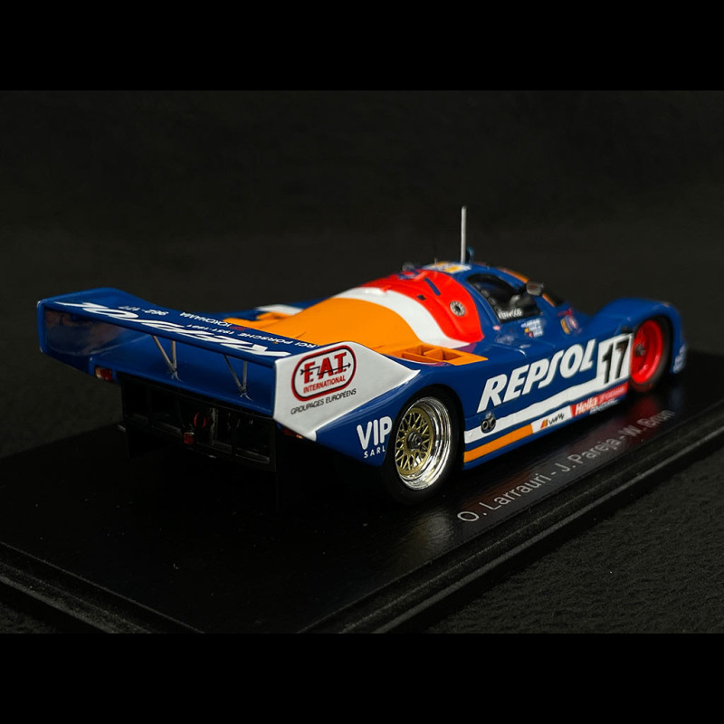 Porsche 962 C n° 17 24h Le Mans 1991 1/43 Spark S9975