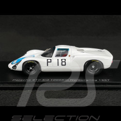 Porsche 910 n° 19 3rd 1000km Nürburgring 1967 1/43 Spark SG820