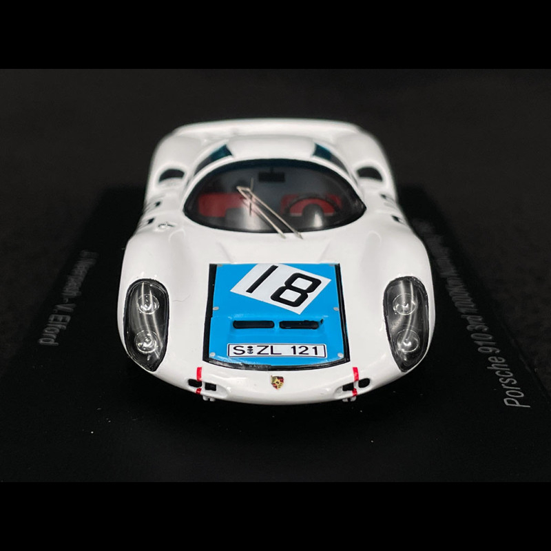 Porsche 910 n° 18 3rd 1000km Nürburgring 1967 1/43 Spark SG820