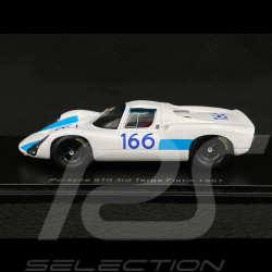 Porsche 910 n° 166 3ème Targa Florio 1967 1/43 Spark S9238