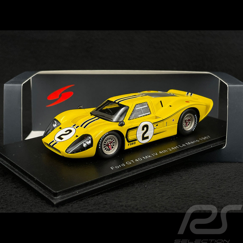 Ford GT40 Mk IV n° 2 24h Le Mans 1967 1/43 Spark S4542