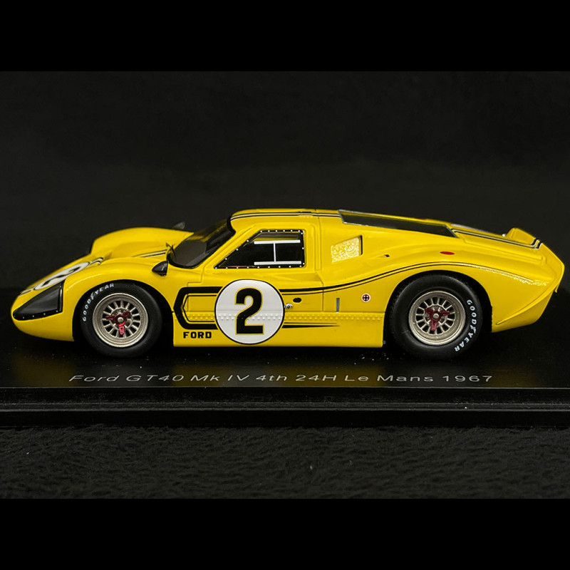 Ford GT40 Mk IV n° 2 24h Le Mans 1967 1/43 Spark S4542