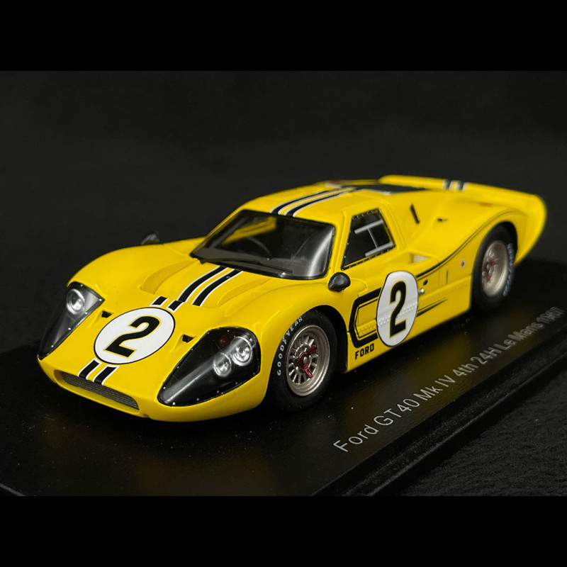 Porsche 907 #40 Le Mans 1967 1/43 – AXEL’R – Série 24 Heures Du Mans – Neuve