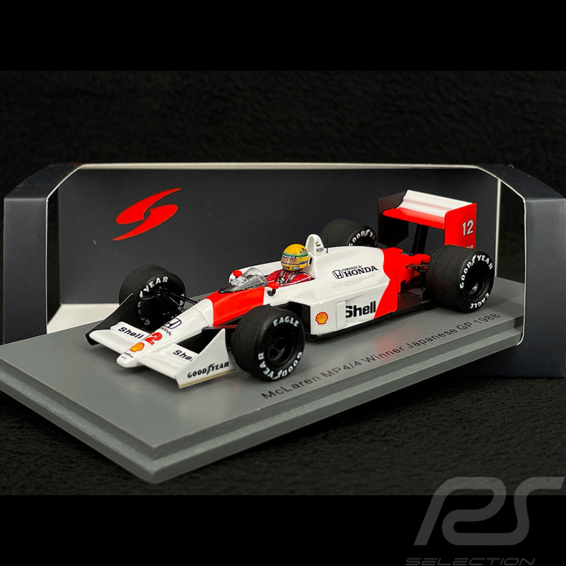 Ayrton Senna McLaren MP4/4 n° 12 Sieger Japan GP 1988 F1 1/43 Spark S5397